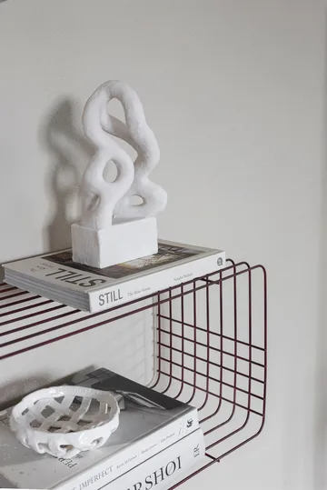 Mensola Wire - Wine, 31x70x26 cm - Mette Ditmer