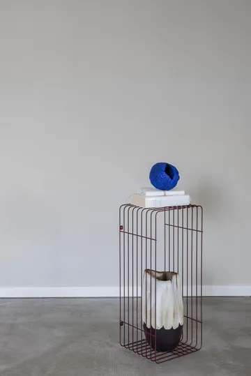 Mensola Wire - Wine, 31x70x26 cm - Mette Ditmer