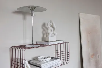 Mensola Wire - Wine, 31x70x26 cm - Mette Ditmer