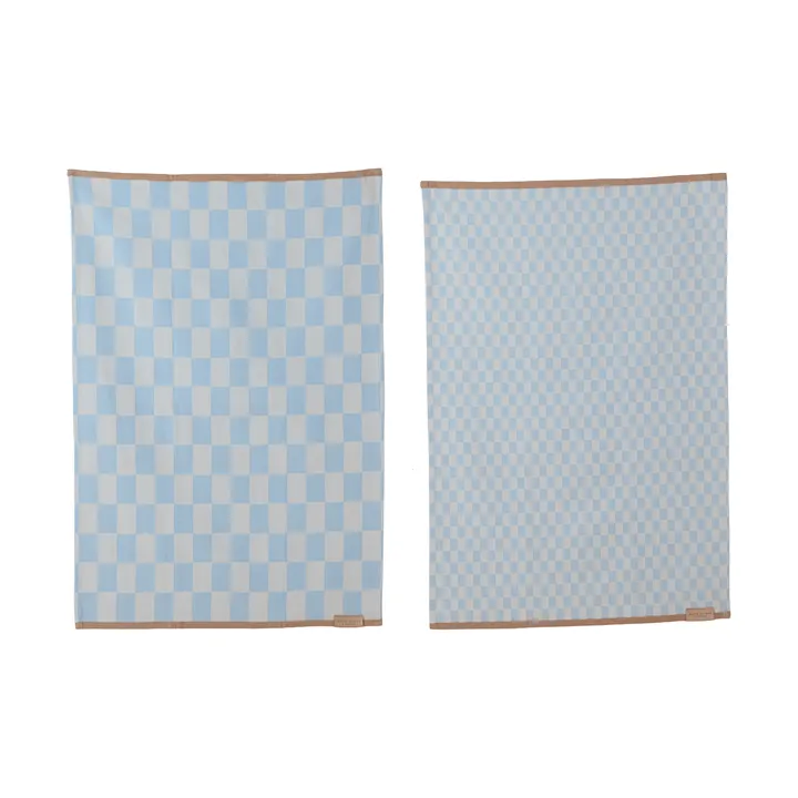 Mini-Max set di canovacci 2 pezzi - Blue (blu), 50x70 cm - Mette Ditmer
