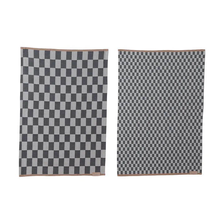 Mini-Max set di canovacci 2 pezzi - Gray (grigio), 50x70 cm - Mette Ditmer