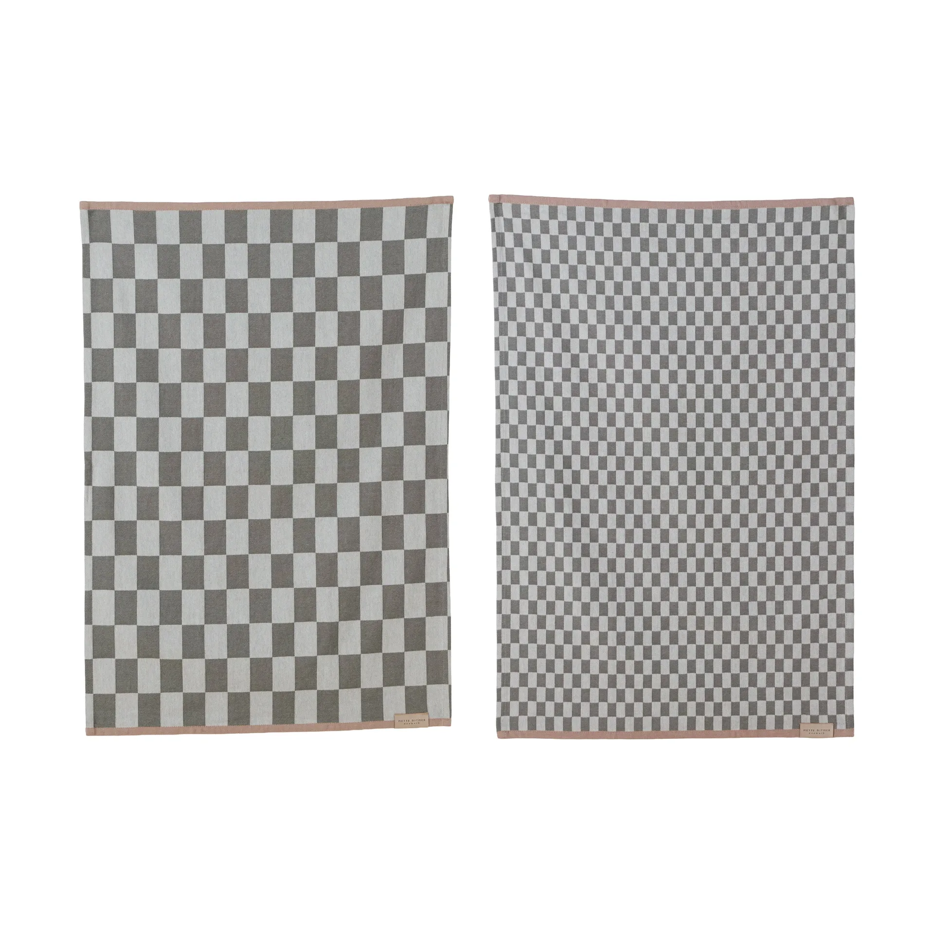 Mini-Max set di canovacci 2 pezzi, Gray (grigio), 50x70 cm Mette Ditmer