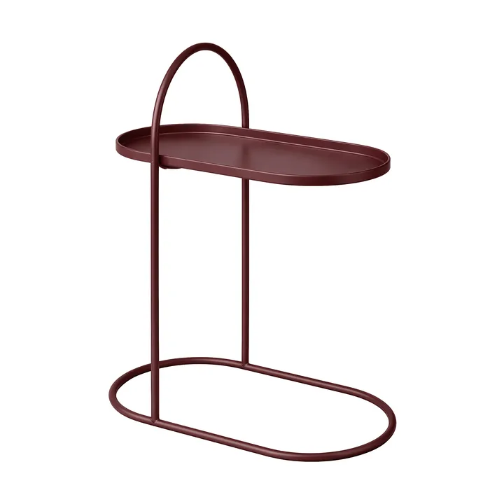 Moves tavolino laterale - Rosso, 34,5x51x75,5 cm - Mette Ditmer