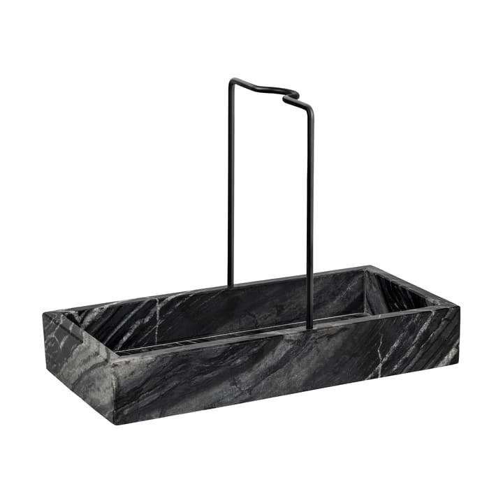 Organizer per lavello Marble 12x23,5 cm - Nero-grigio - Mette Ditmer