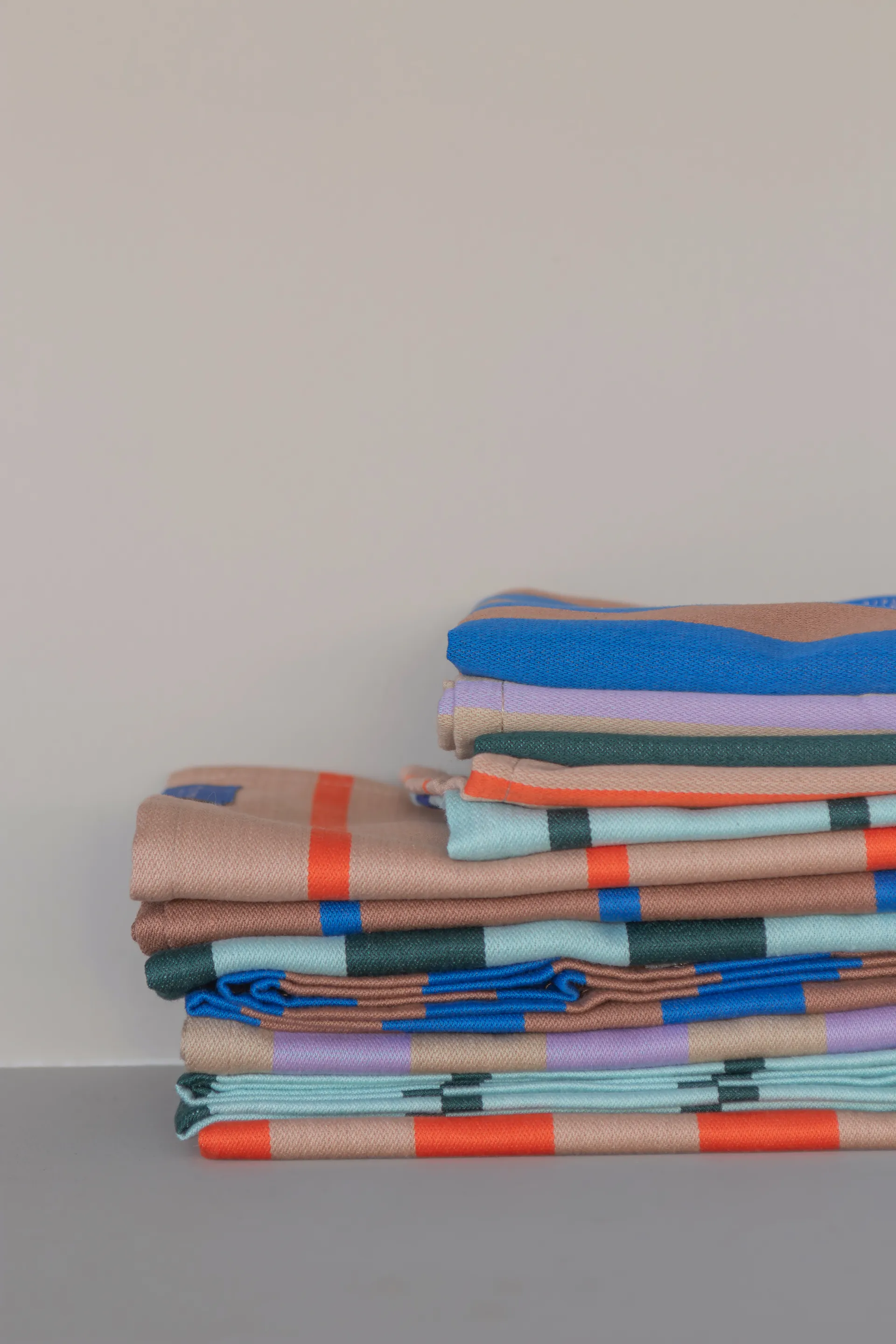 Panno da cucina Stripes 33x33 cm confezione da 2, Sabbia Mette Ditmer