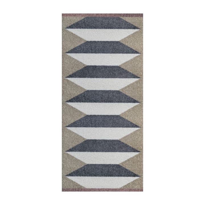 Passatoia Accordion all-round - Sabbia, 70x155 cm - Mette Ditmer