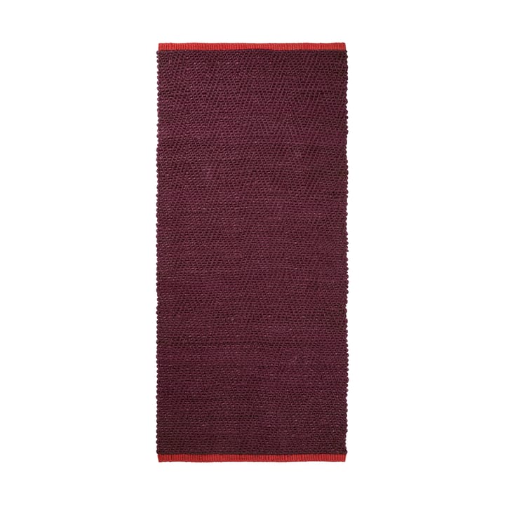 Passatoia Notes 70x150 cm - Vino - Mette Ditmer