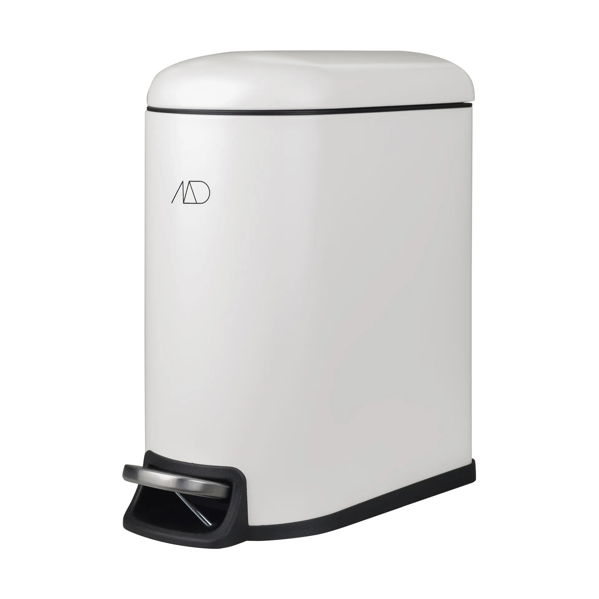 Pattumiera con pedale Mini-Walther 5 L, Off-white Mette Ditmer
