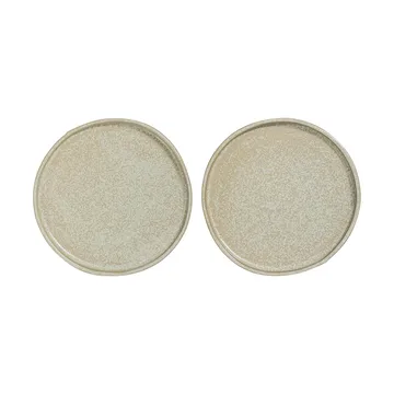 Piatto Sand Grain Ø 20 cm, confezione da 2 - Straw - Mette Ditmer
