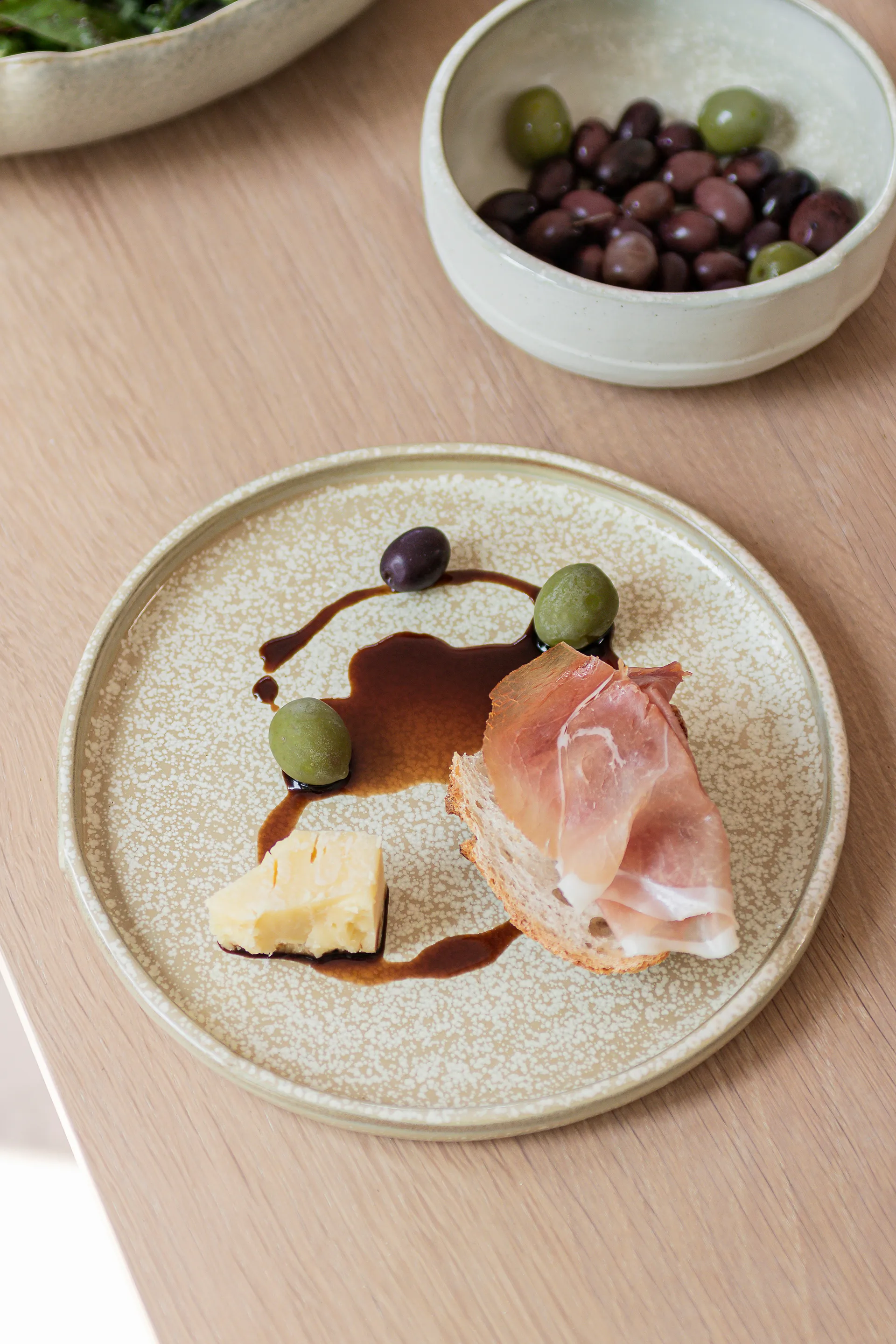 Piatto Sand Grain Ø 20 cm, confezione da 2, Straw Mette Ditmer