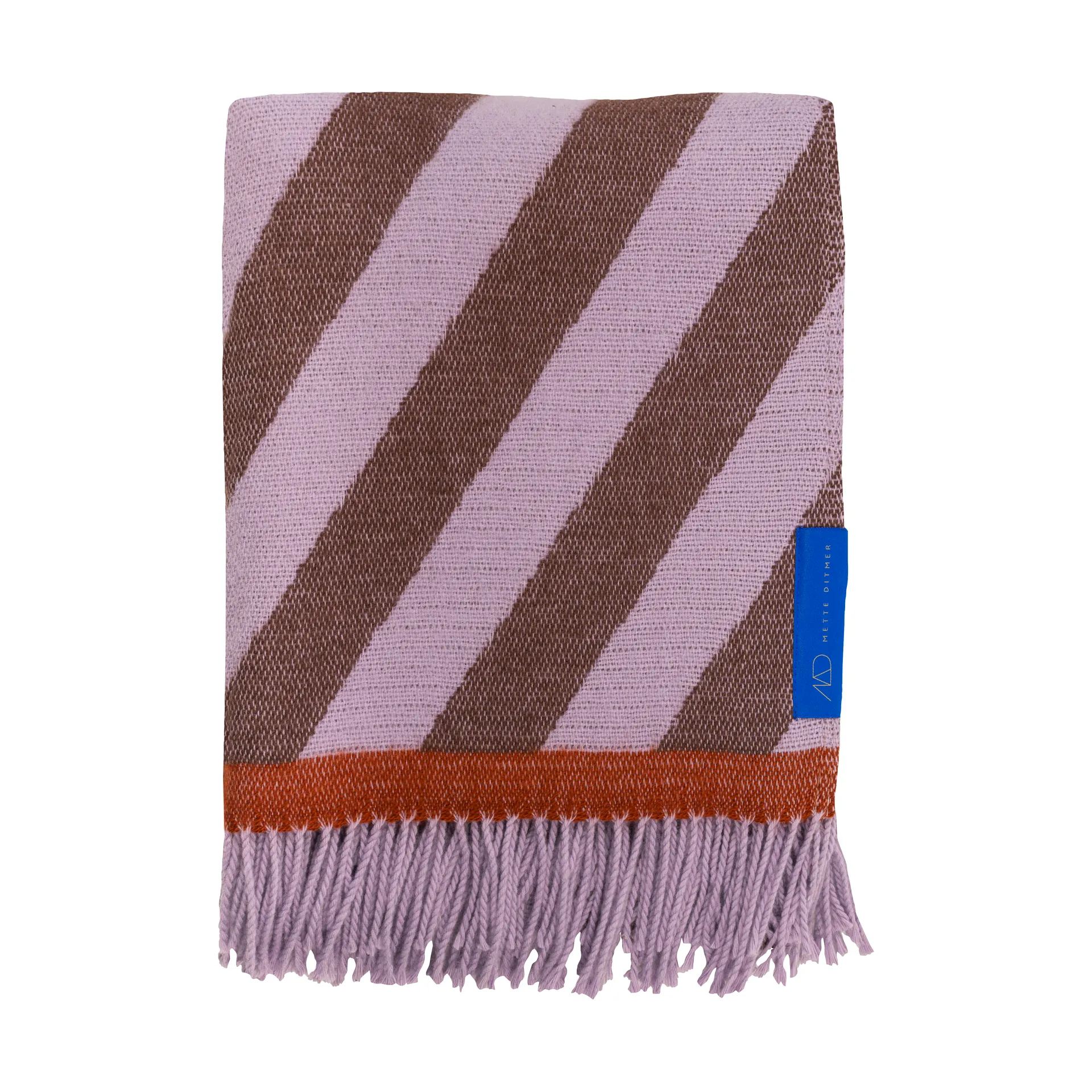 Plaid Retro 125x170 cm, Marrone Mette Ditmer