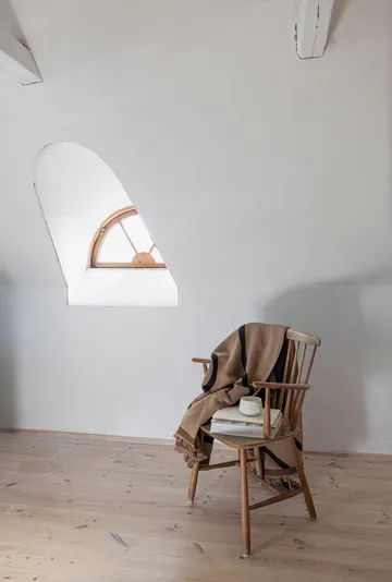 Plaid Shadow - Latte-black, 130x175 cm - Mette Ditmer