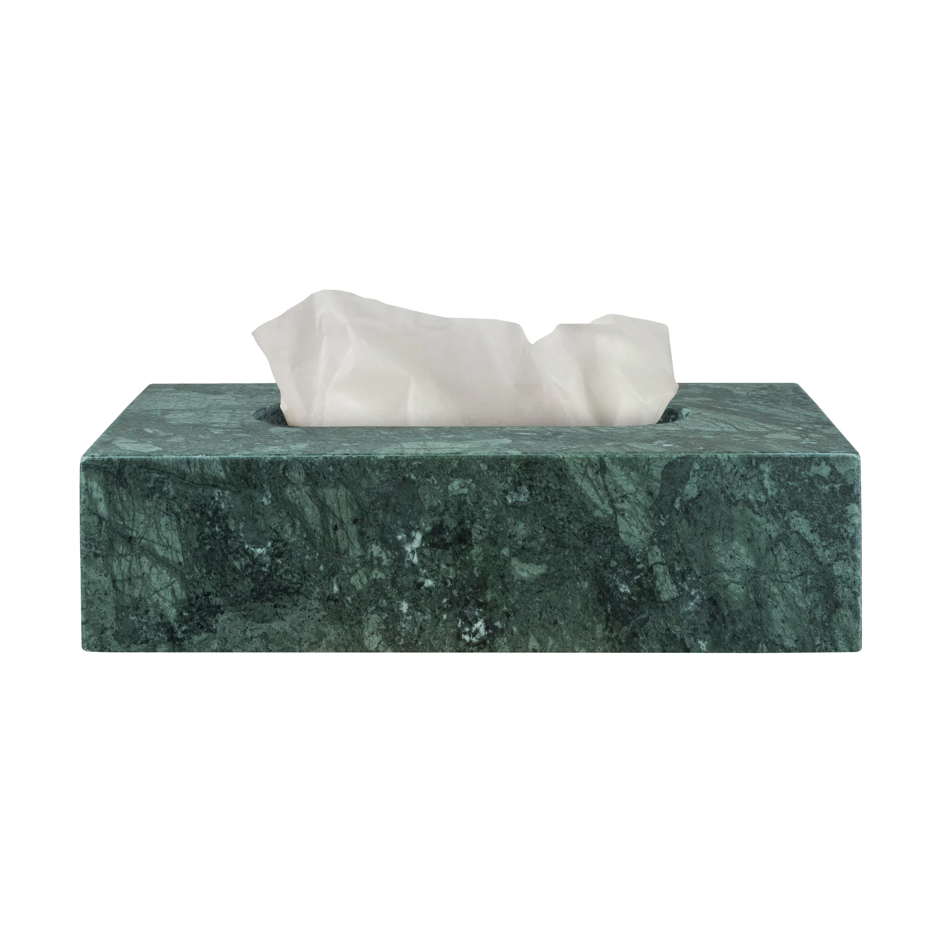 Portafazzoletti Marble 14x25,5 cm, Dark forest Mette Ditmer
