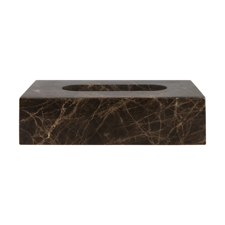 Portafazzoletti Marble 14x25,5 cm - Marrone - Mette Ditmer