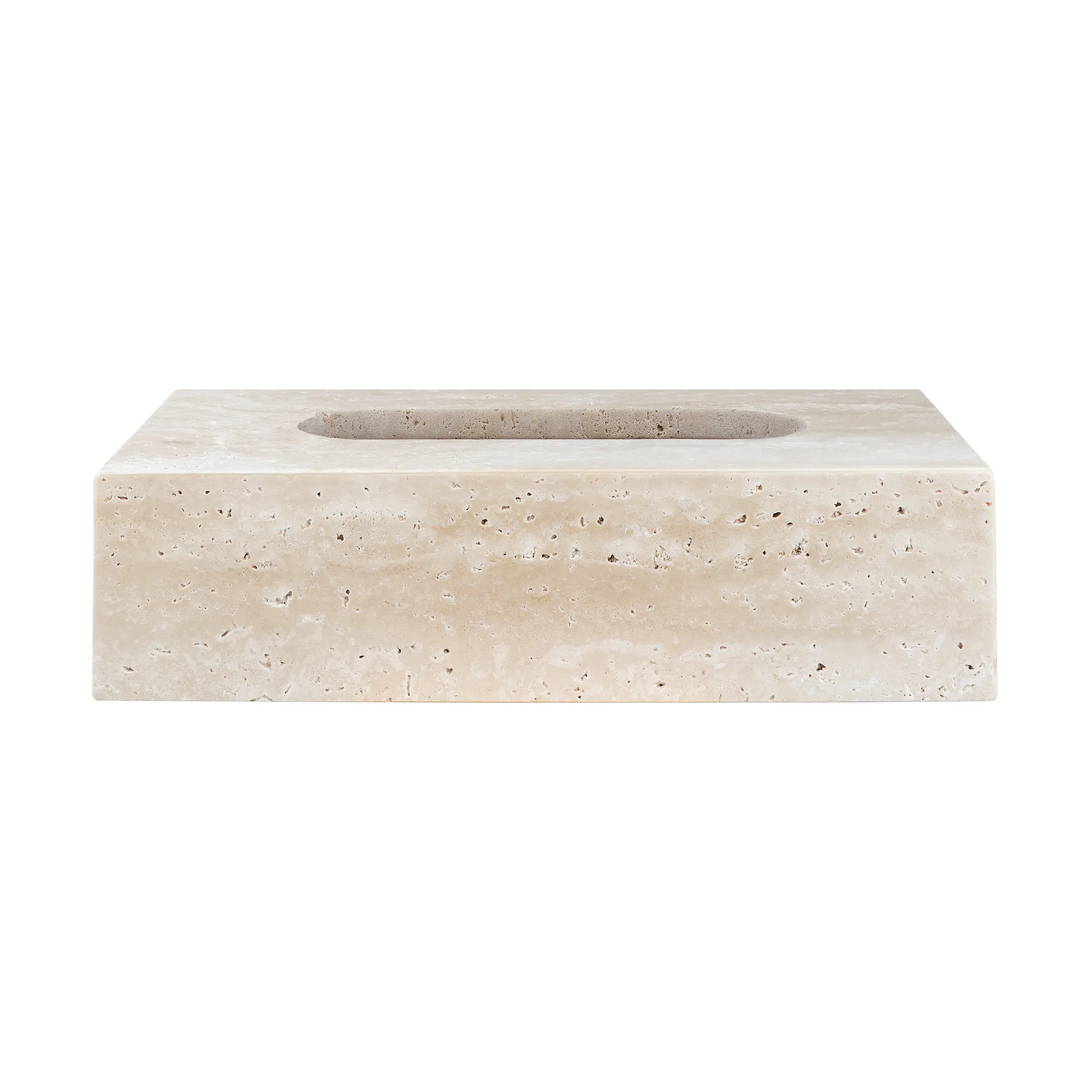 Portafazzoletti Travertine 14x25,5 cm, Lino Mette Ditmer