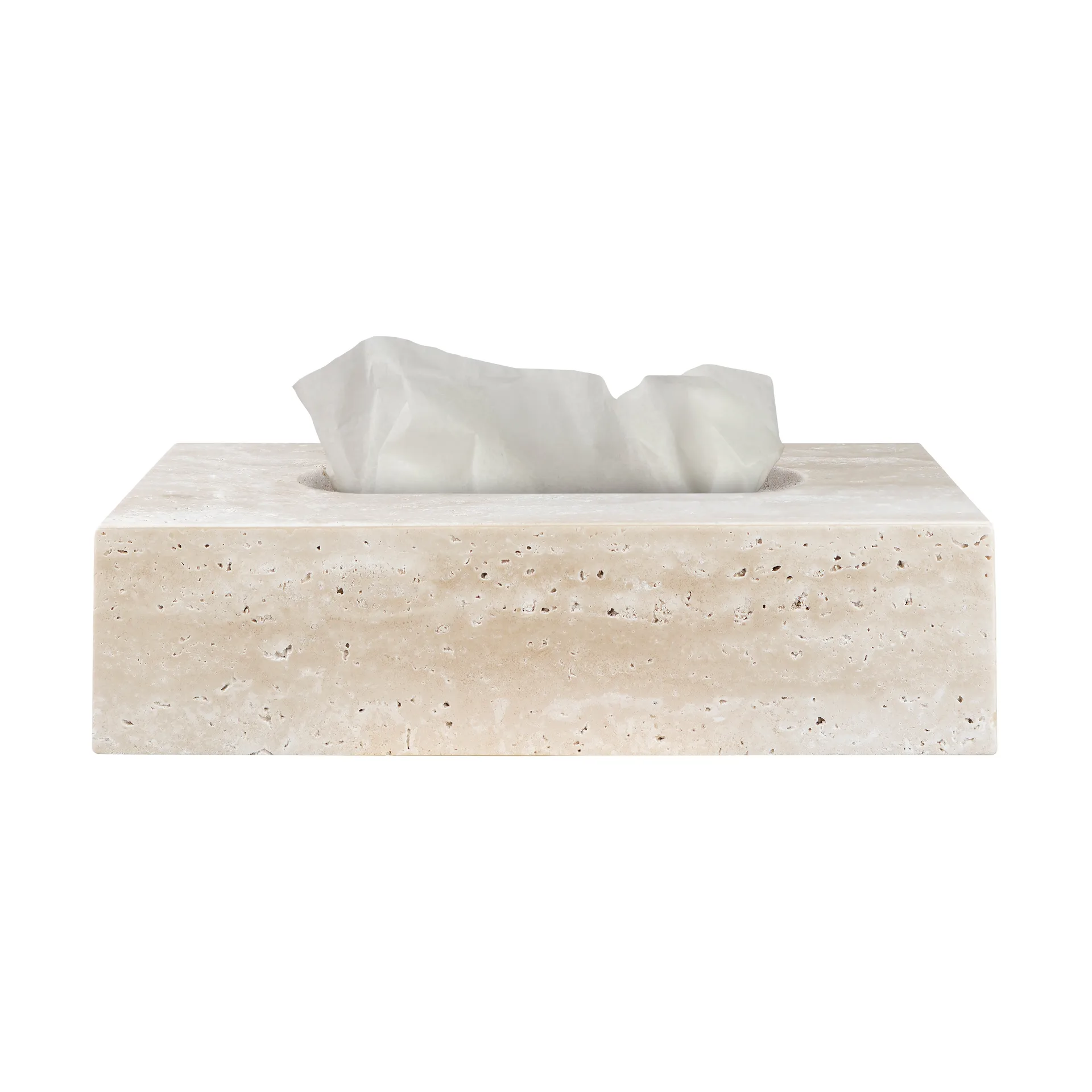 Portafazzoletti Travertine 14x25,5 cm, Lino Mette Ditmer