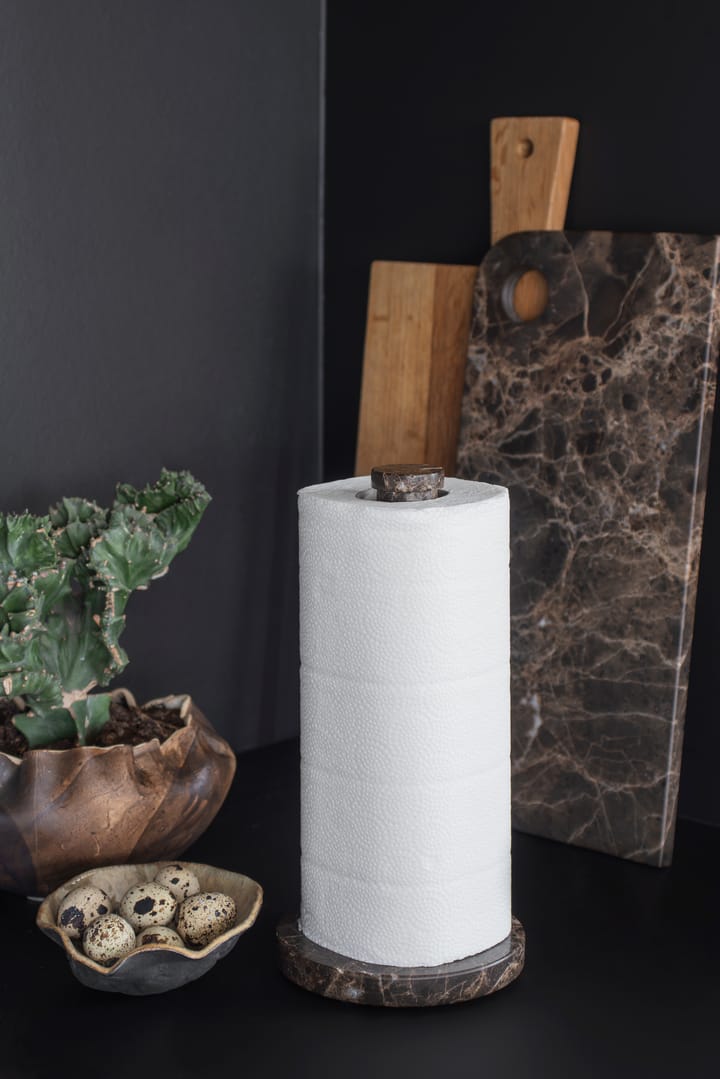 Portarotoli da cucina Marble, Marrone Mette Ditmer