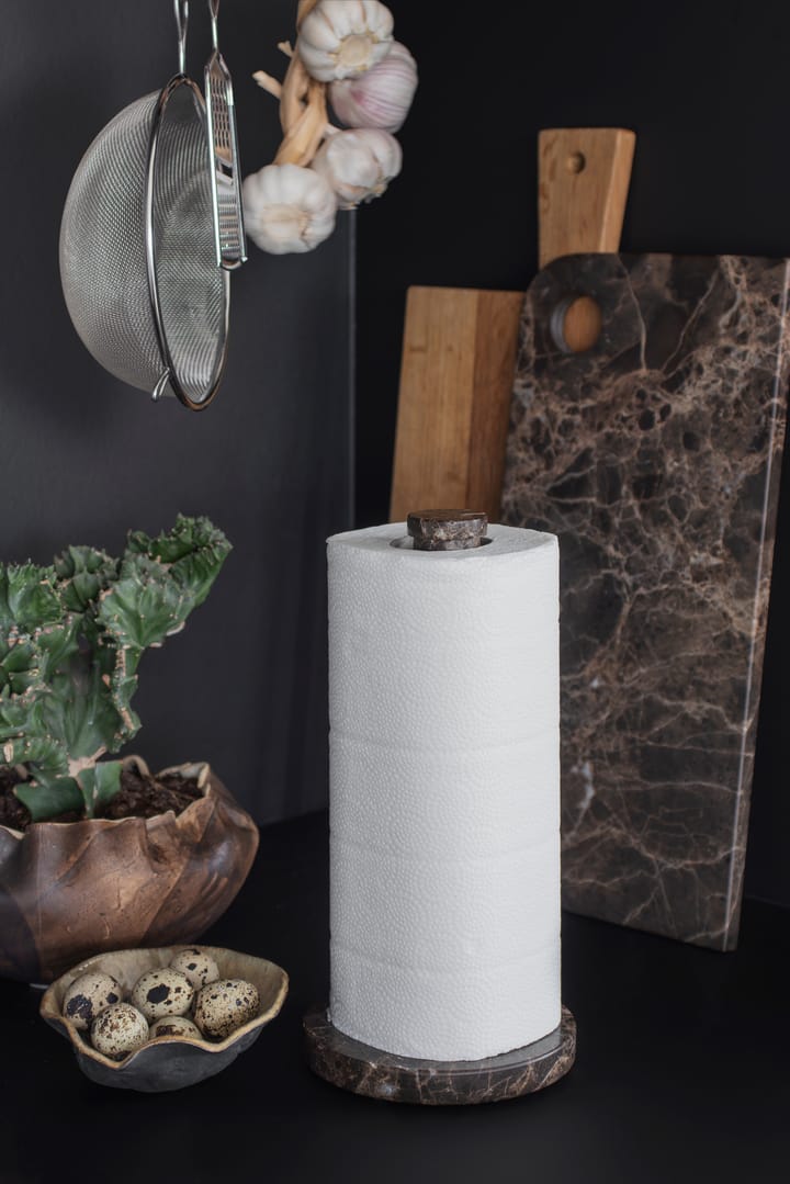 Portarotoli da cucina Marble, Marrone Mette Ditmer