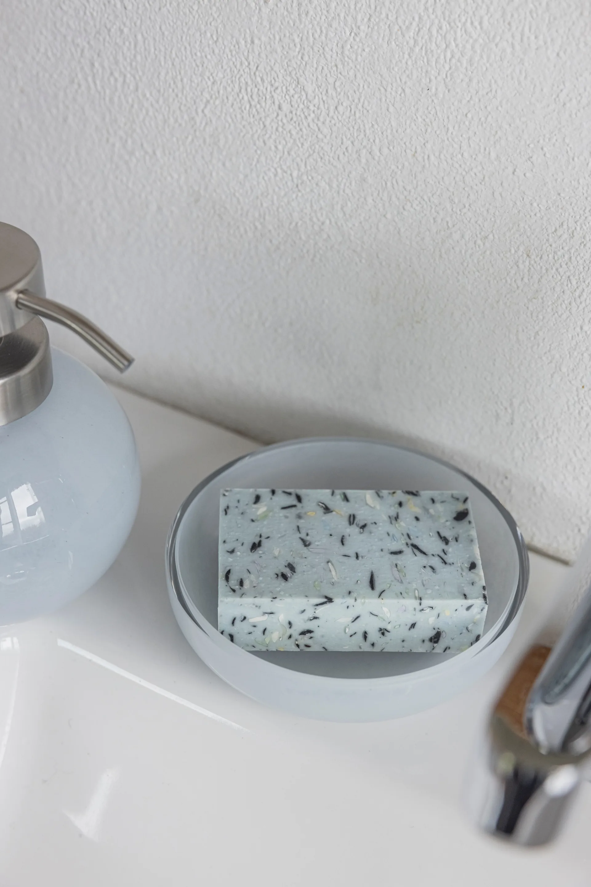 Portasapone Opal, Azzurro chiaro Mette Ditmer