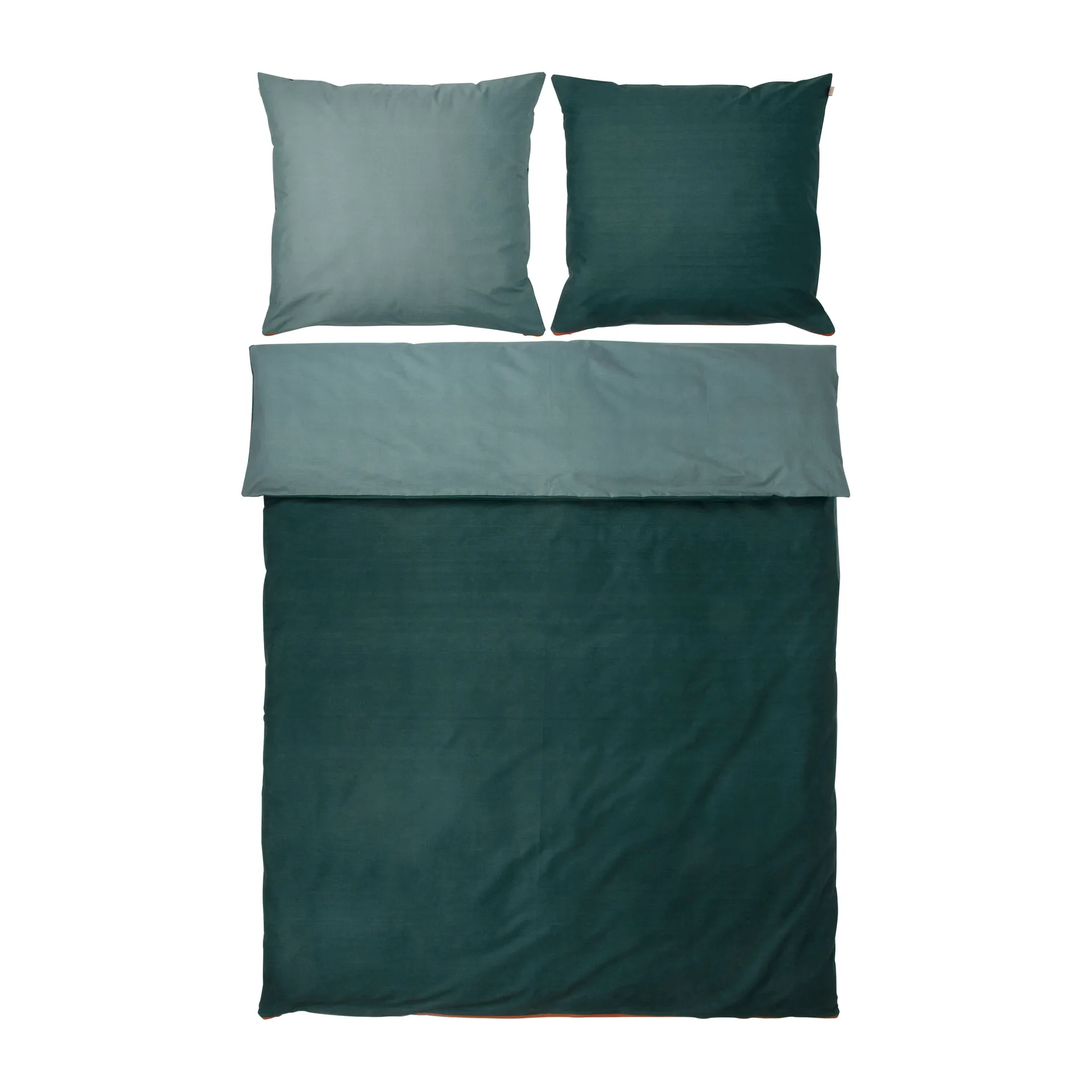 Set lenzuola Shades, 140x220 cm, Verde Mette Ditmer