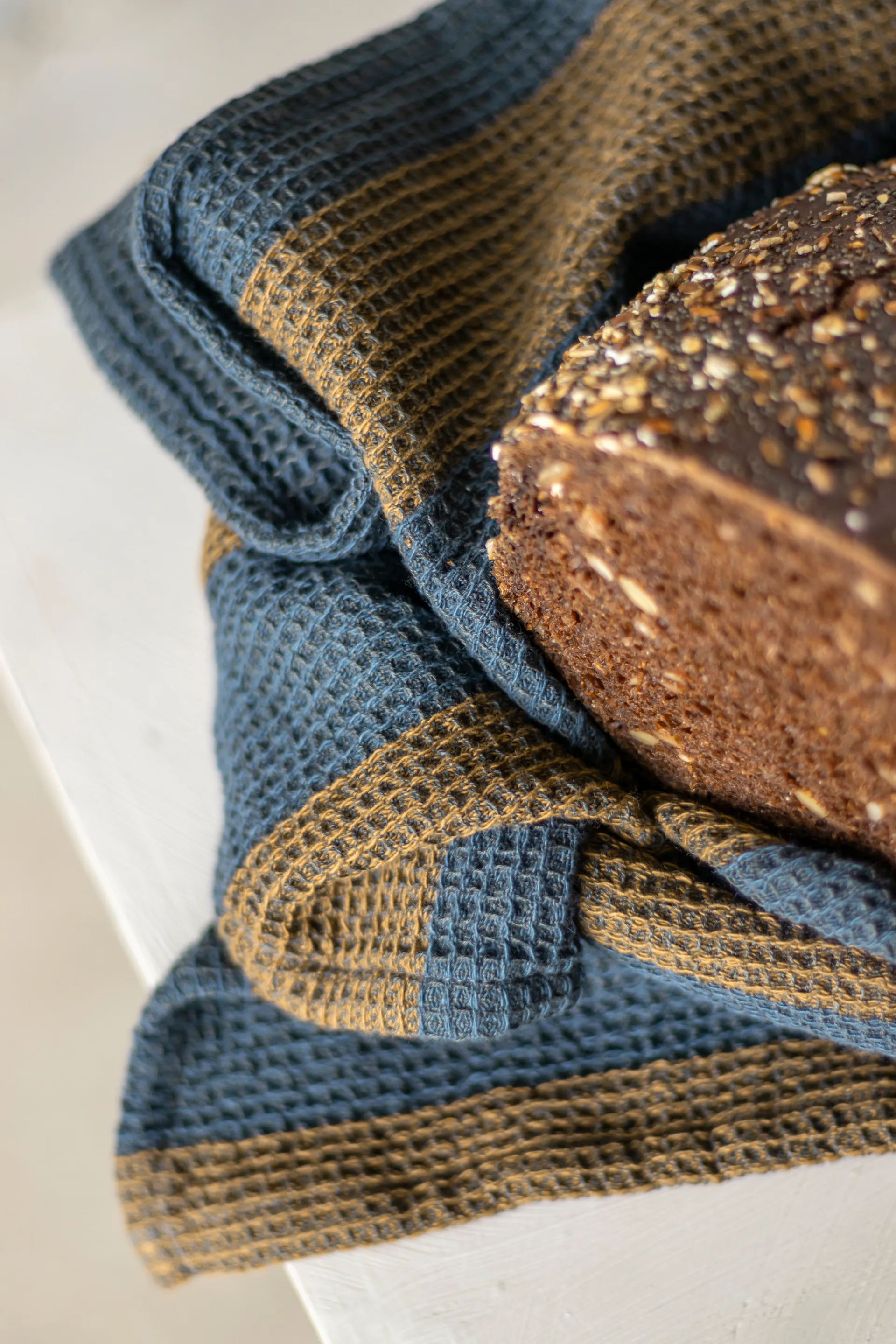 Strofinaccio da cucina Elvira 50x70 cm, Ocra Mette Ditmer