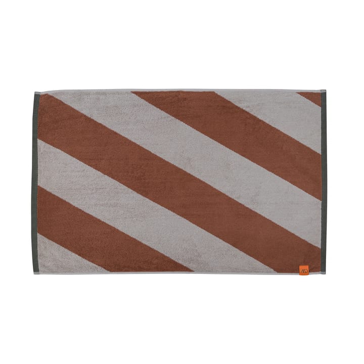 Tappetino da bagno Diagonal 50x80 cm - Mattone - Mette Ditmer
