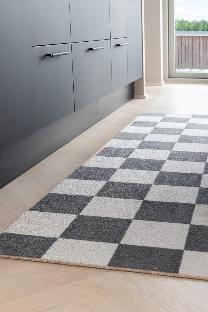 Tappeto da corridoio Square all-round, Grigio scuro, 77x240 cm Mette Ditmer