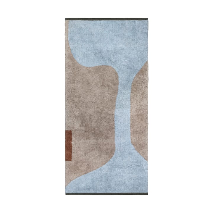 Tappeto Figura - Azzurro, 50x80 cm - Mette Ditmer