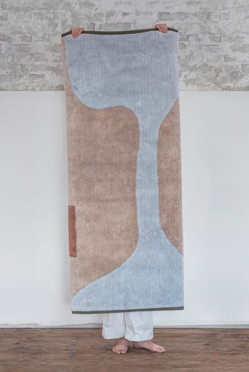 Tappeto Figura - Azzurro, 70x150 cm - Mette Ditmer