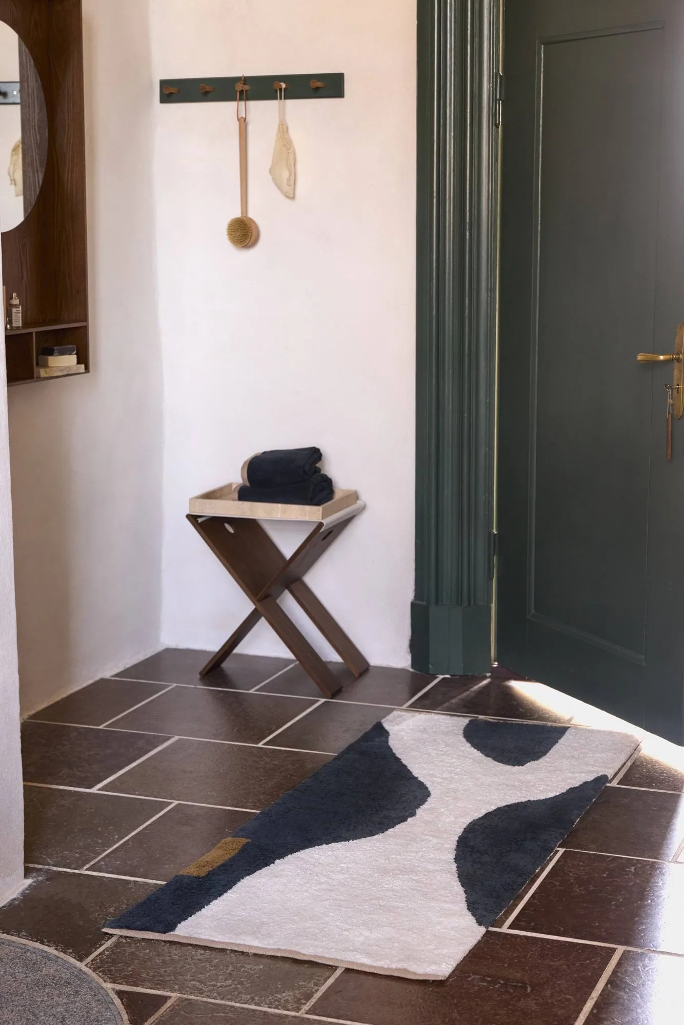 Tappeto Figura, Grigio-beige, 70x150 cm Mette Ditmer