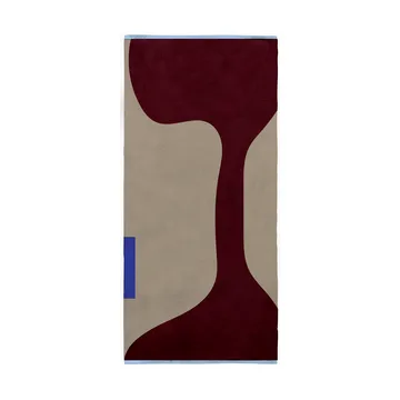 Tappeto Figura - Red-Beige, 70x150 cm - Mette Ditmer