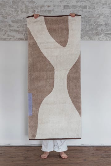 Tappeto Figura - Sand, 70x150 cm - Mette Ditmer