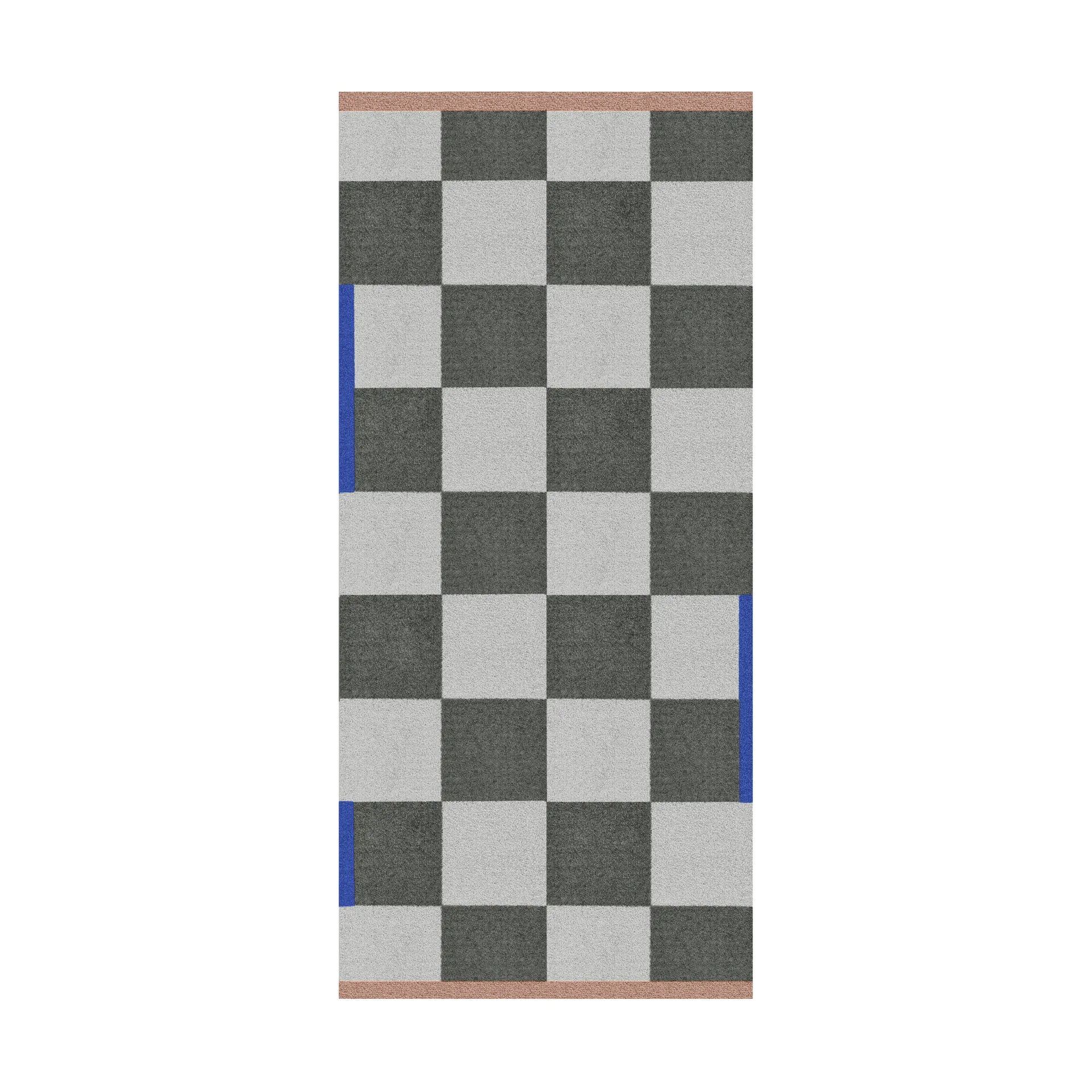 Tappeto multiuso Square large, Verde oliva scuro Mette Ditmer