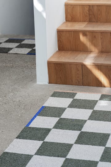 Tappeto multiuso Square large - Verde oliva scuro - Mette Ditmer