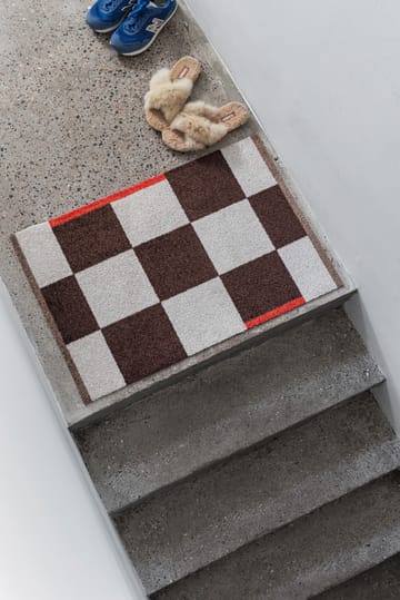 Tappeto multiuso Square small - Marrone - Mette Ditmer
