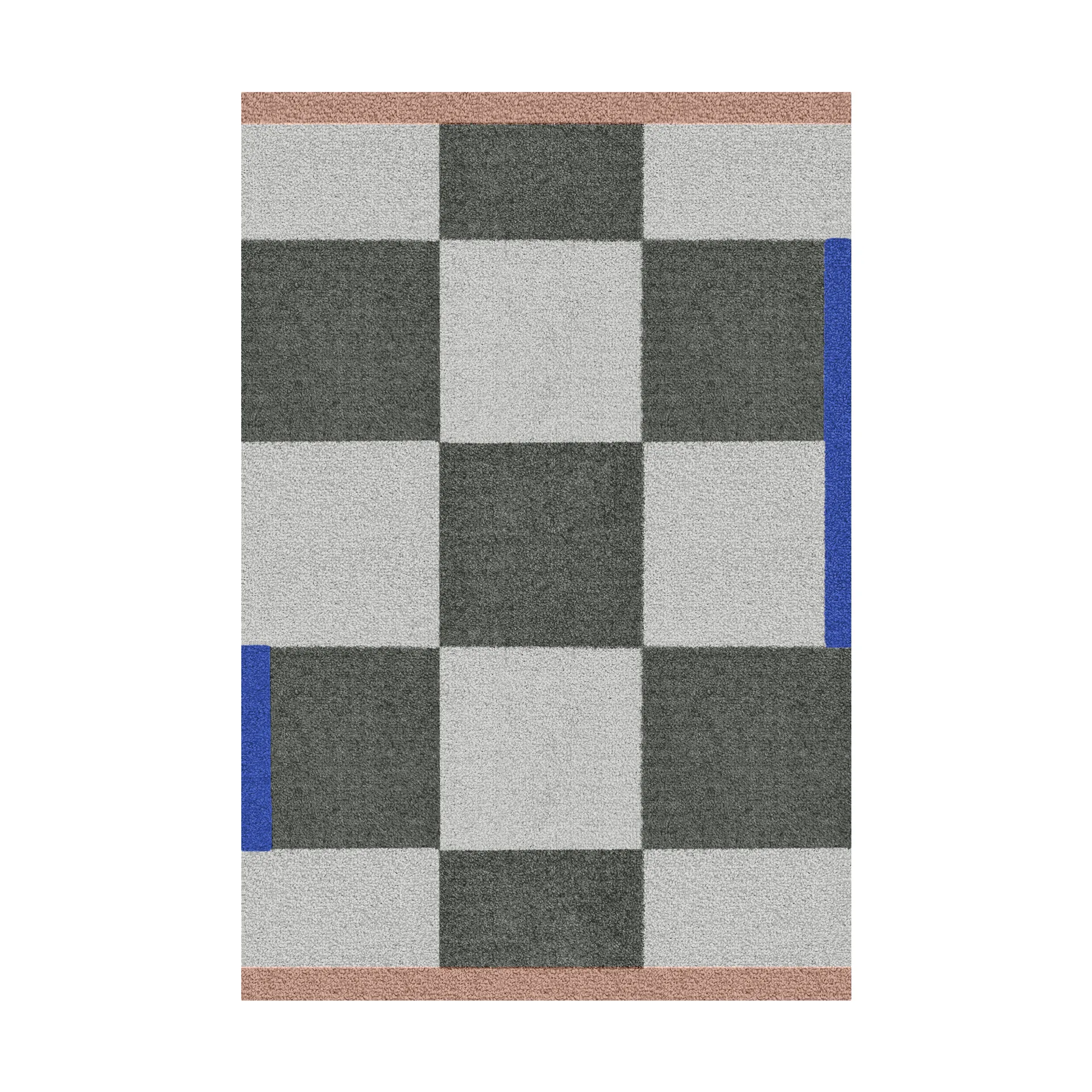 Tappeto multiuso Square small, Verde oliva scuro Mette Ditmer