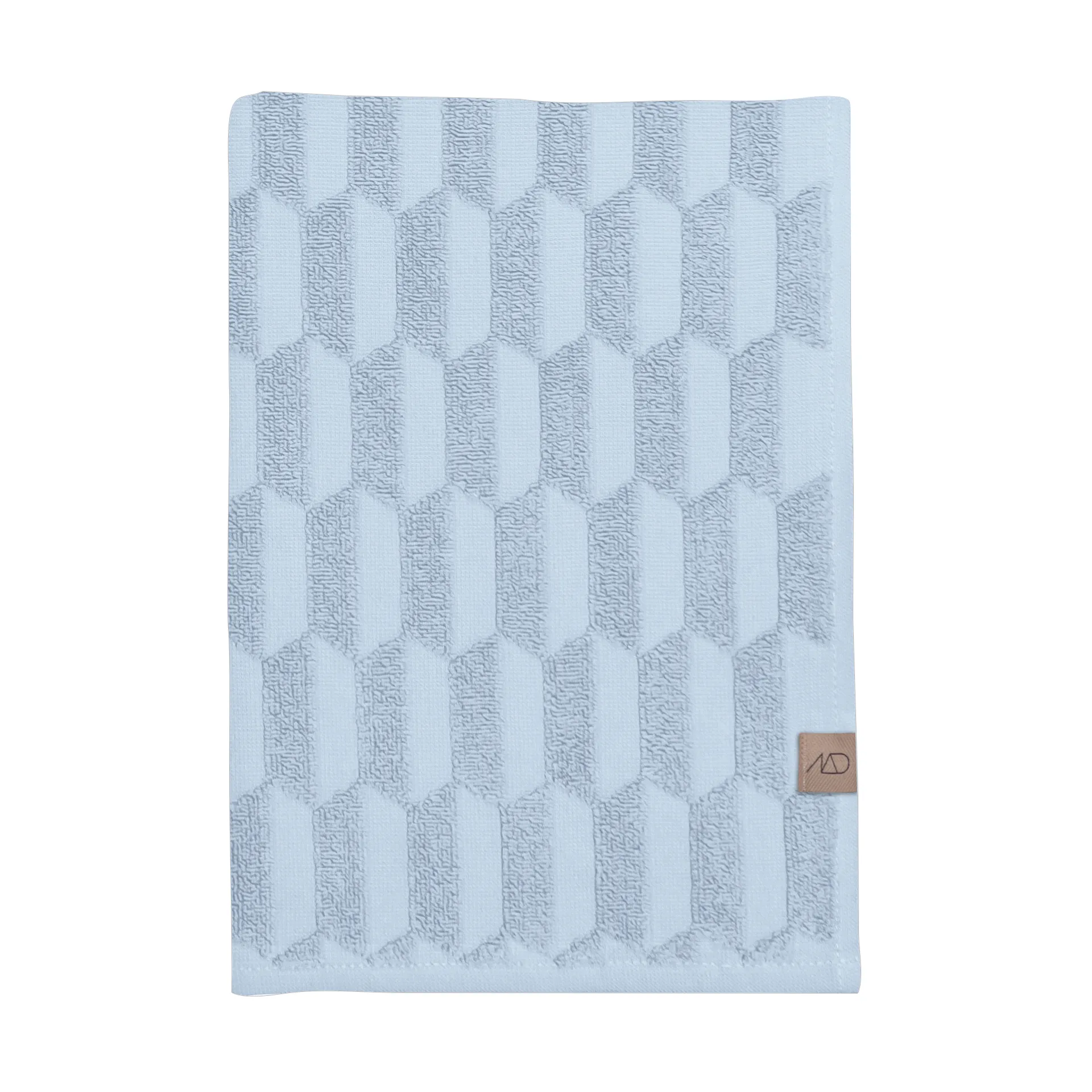 Telo da bagno Geo 70x133 cm, Light Blue Mette Ditmer