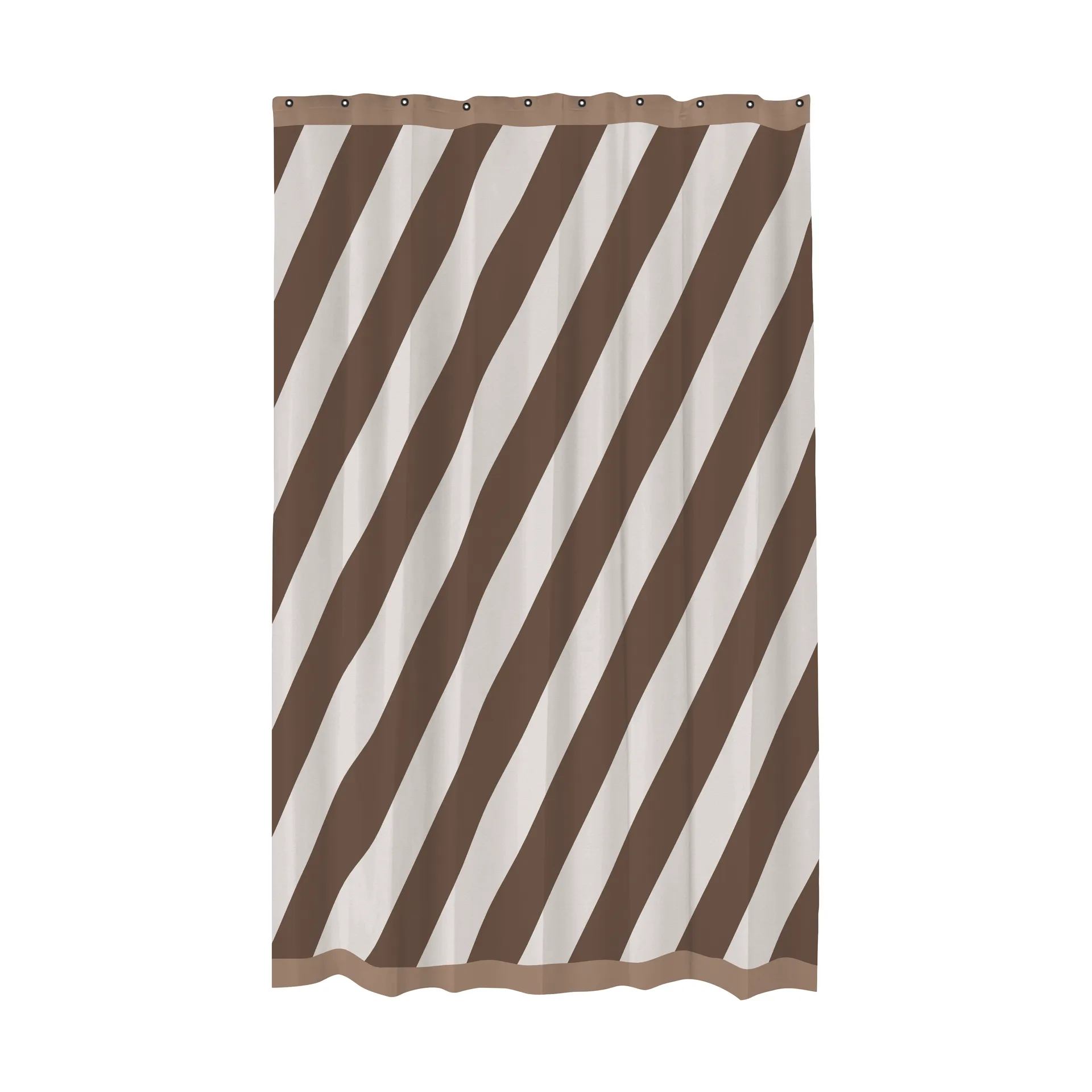 Tenda da doccia Diagonal 150x200 cm, Cioccolato Mette Ditmer