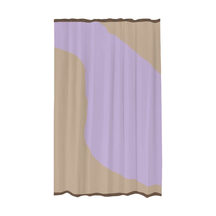 Tenda da doccia Nova Arte 150x200 cm - Sabbia, lilla - Mette Ditmer