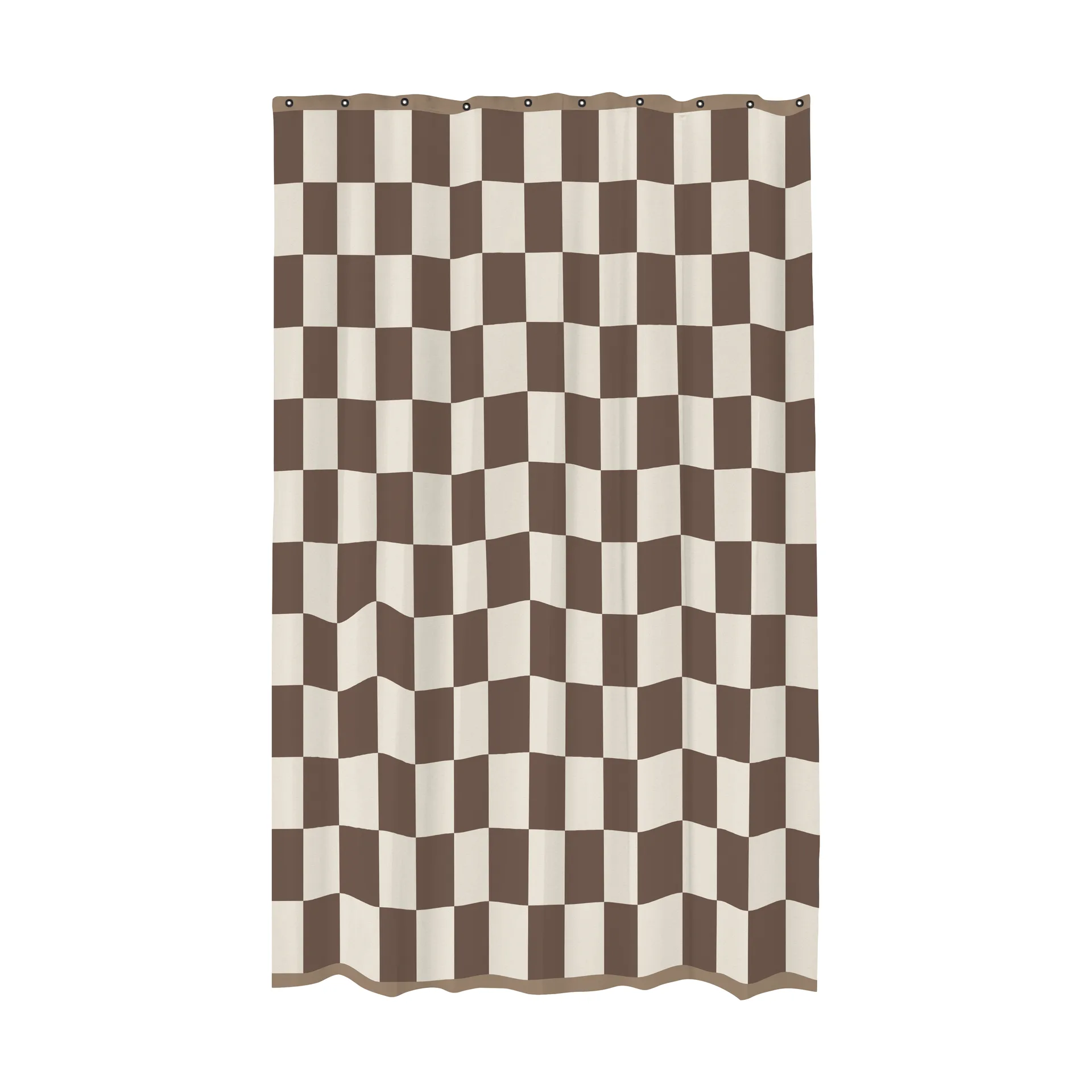 Tenda da doccia Retro 150x200 cm, Marrone Mette Ditmer