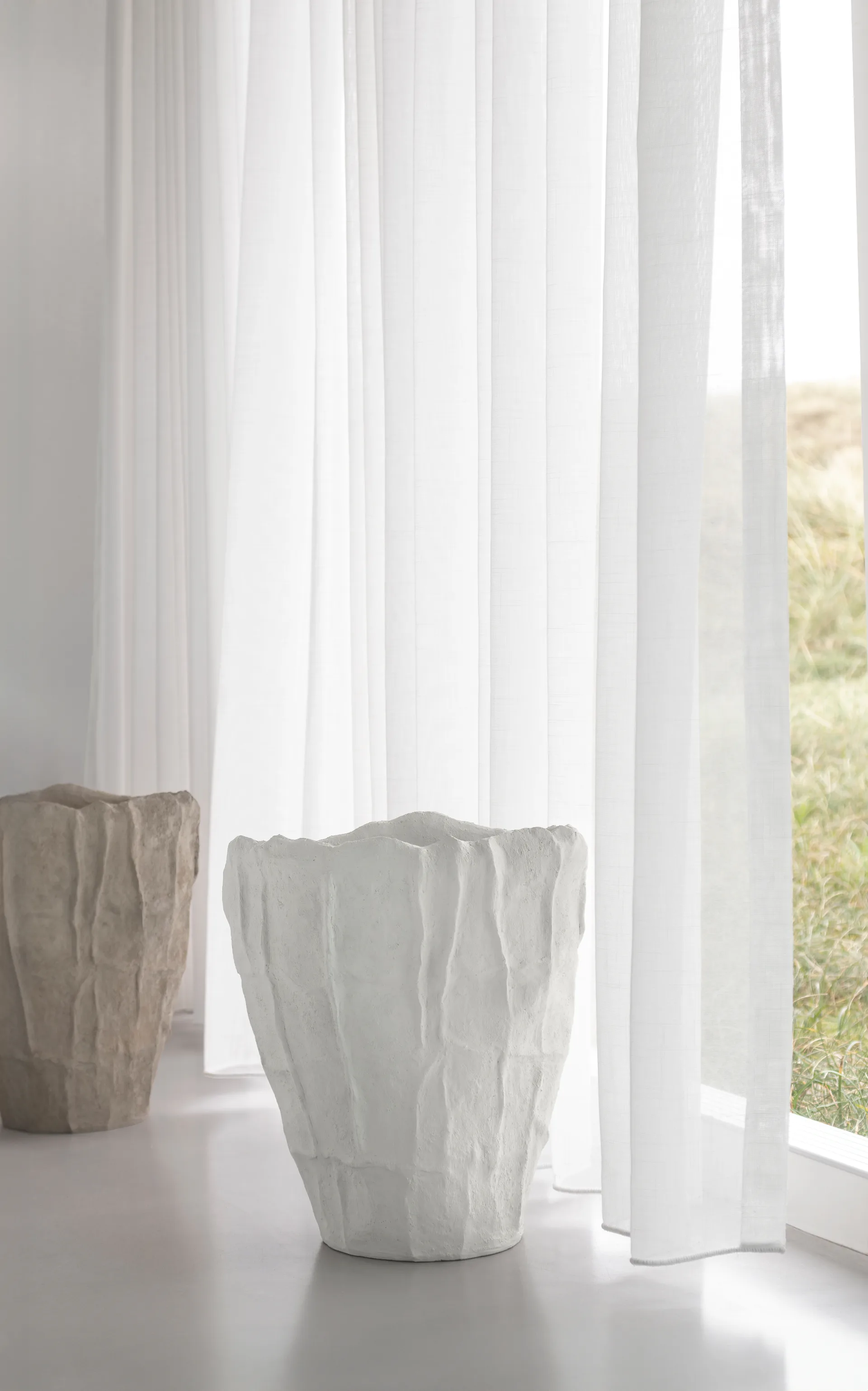 Vaso artistico Art piece 33,5 cm, Off-white Mette Ditmer