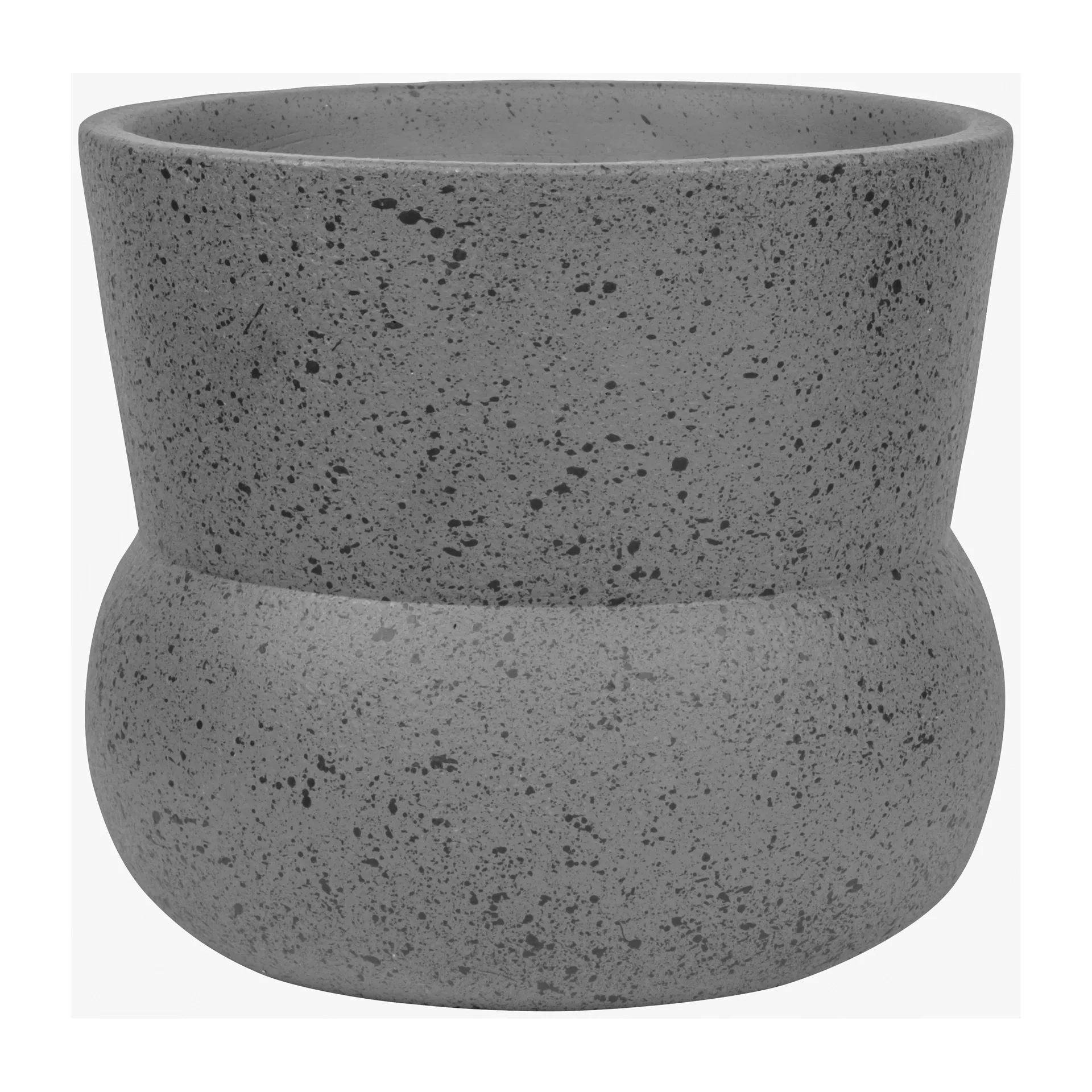 Vaso da fiori Stone Ø 17 cm, Grigio Mette Ditmer