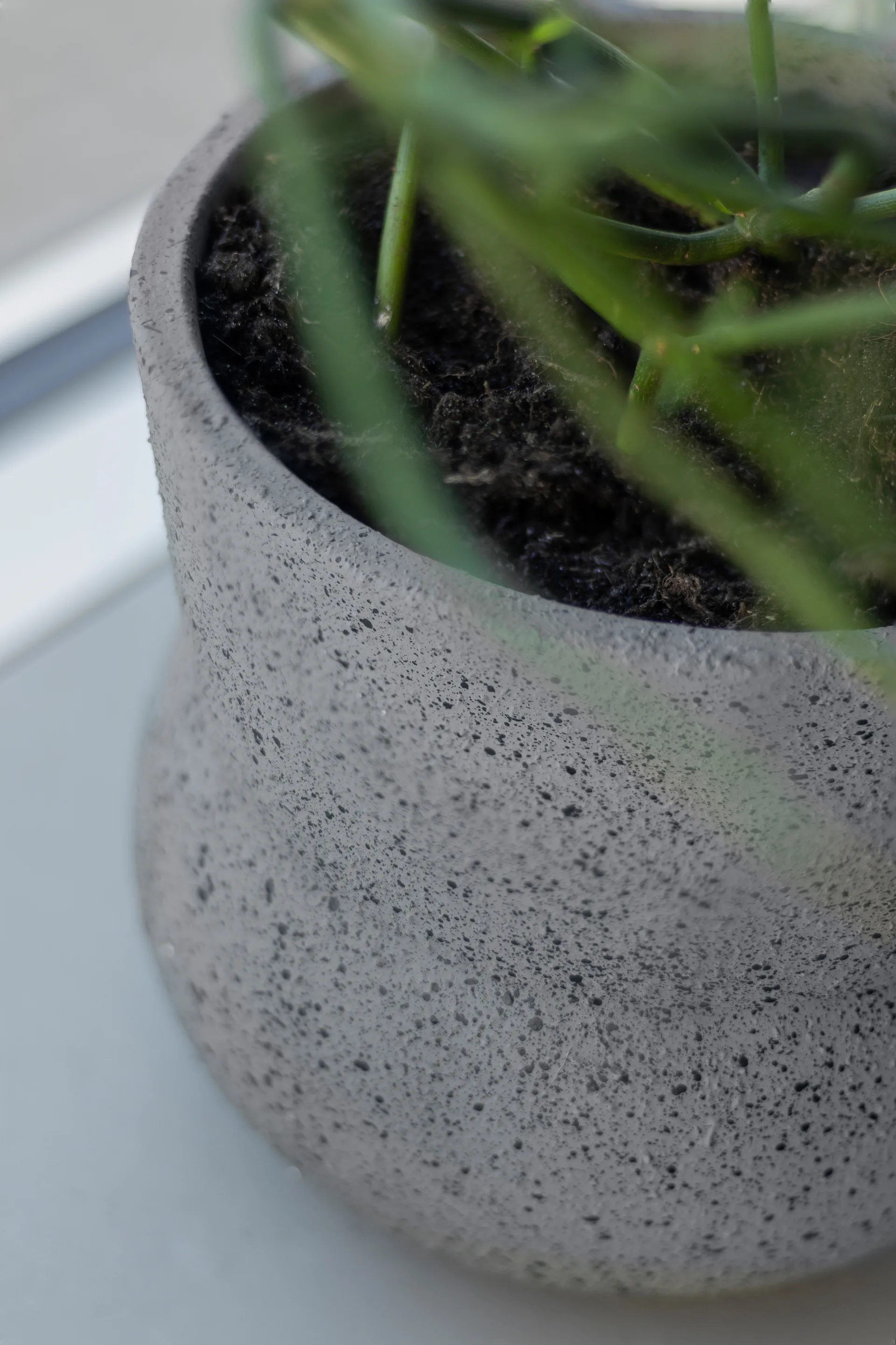 Vaso da fiori Stone Ø 17 cm, Grigio Mette Ditmer
