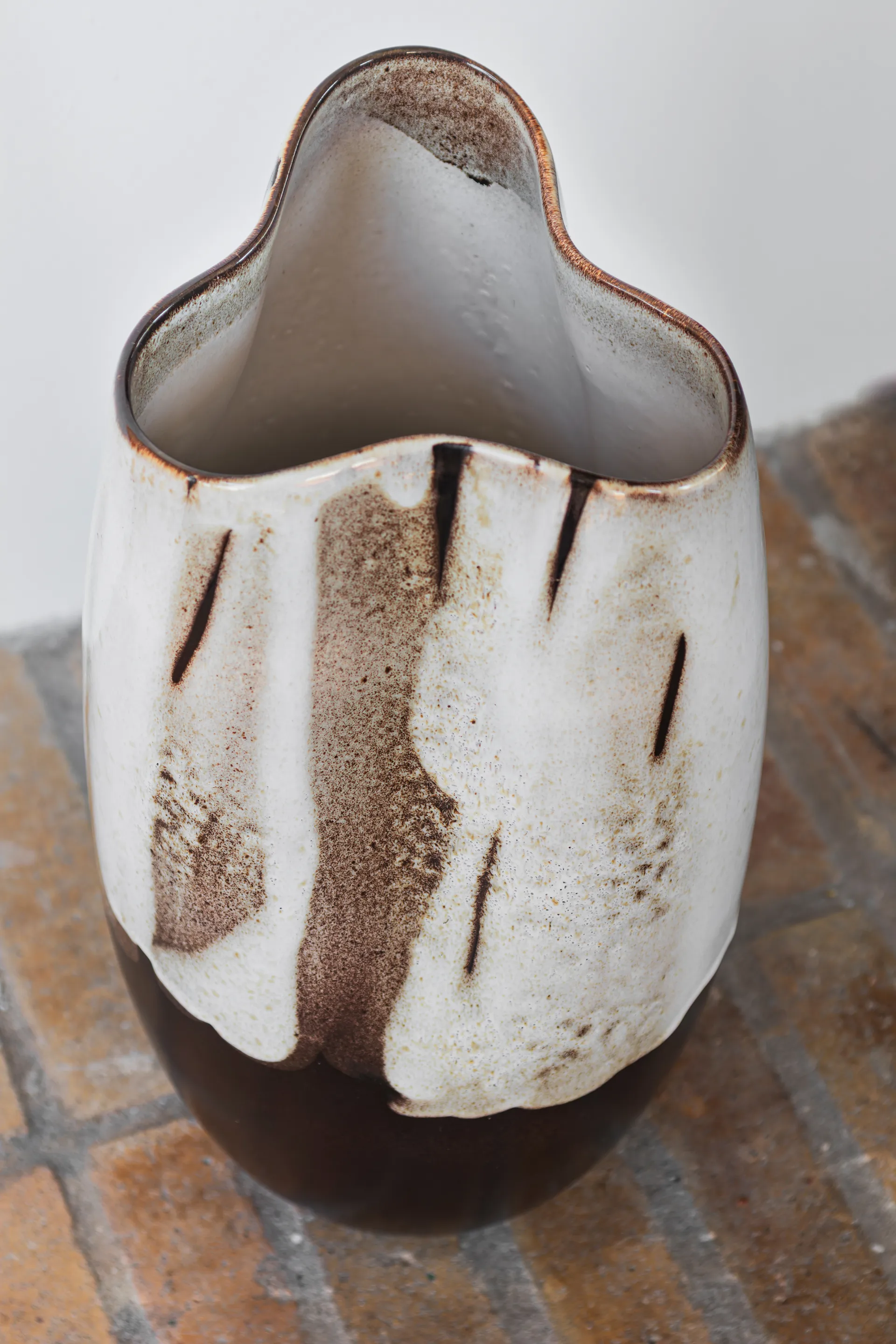 Vaso grande By Hand 38,5 cm, Avorio Mette Ditmer