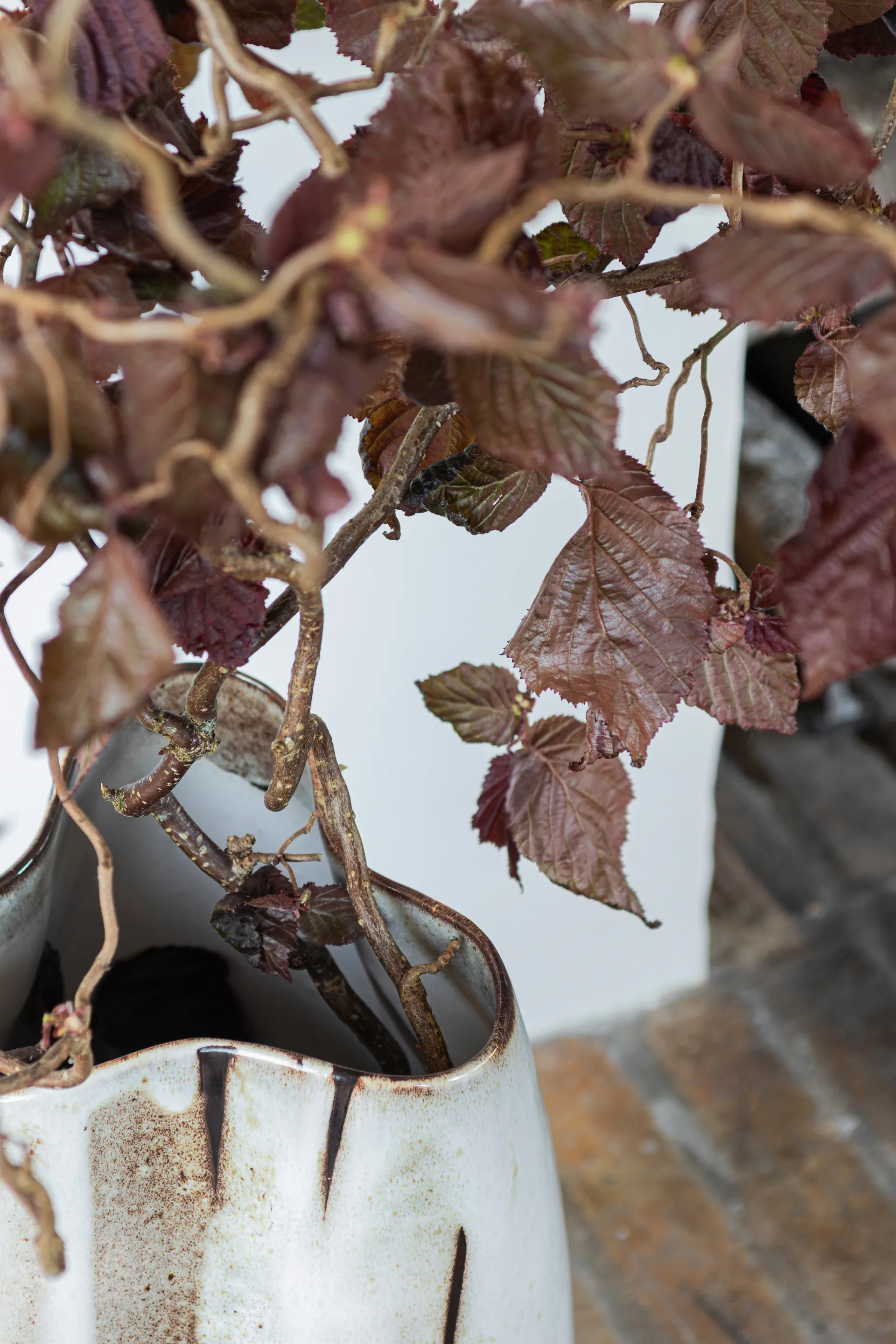 Vaso grande By Hand 38,5 cm, Avorio Mette Ditmer