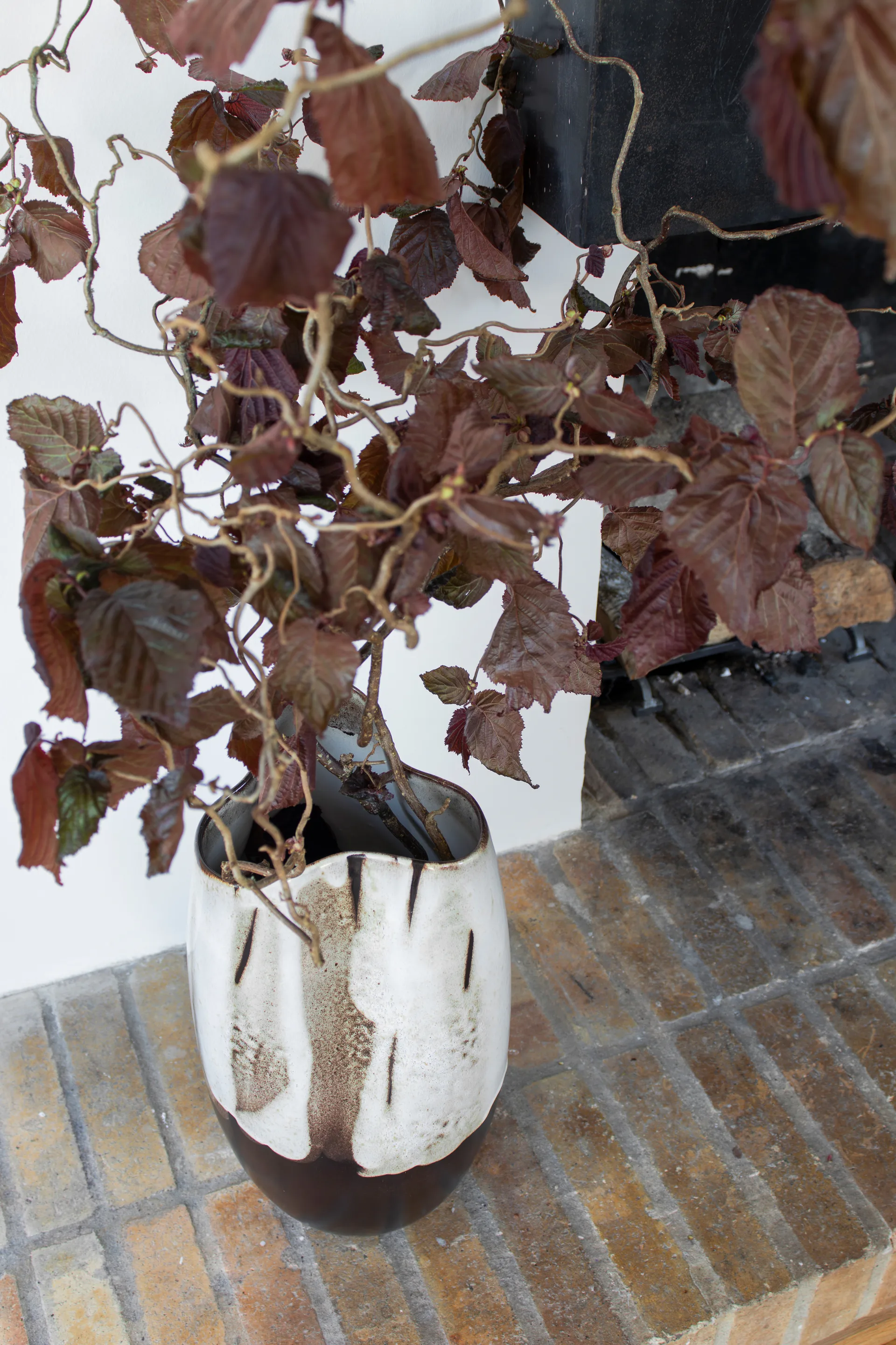 Vaso grande By Hand 38,5 cm, Avorio Mette Ditmer