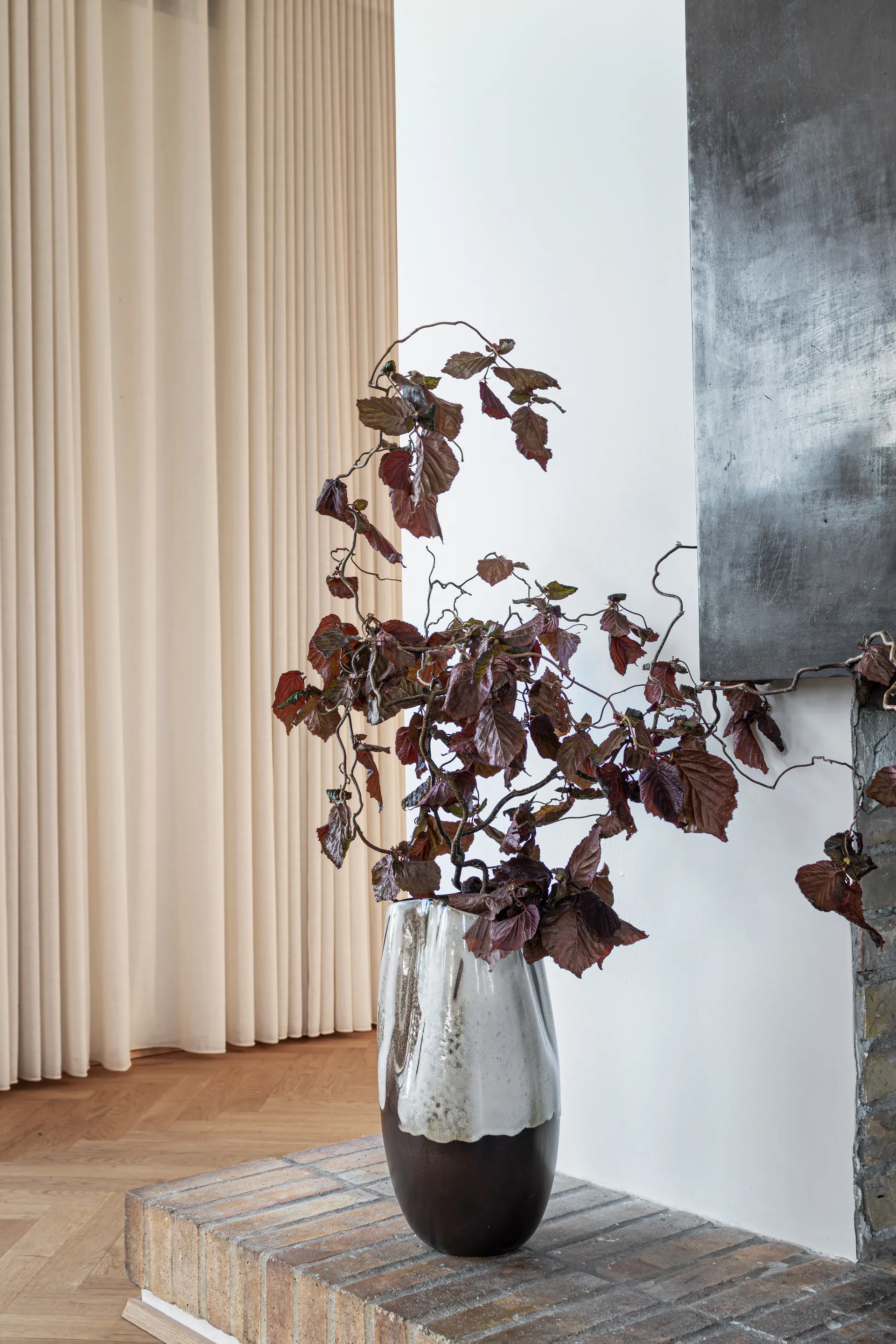 Vaso grande By Hand 38,5 cm, Avorio Mette Ditmer