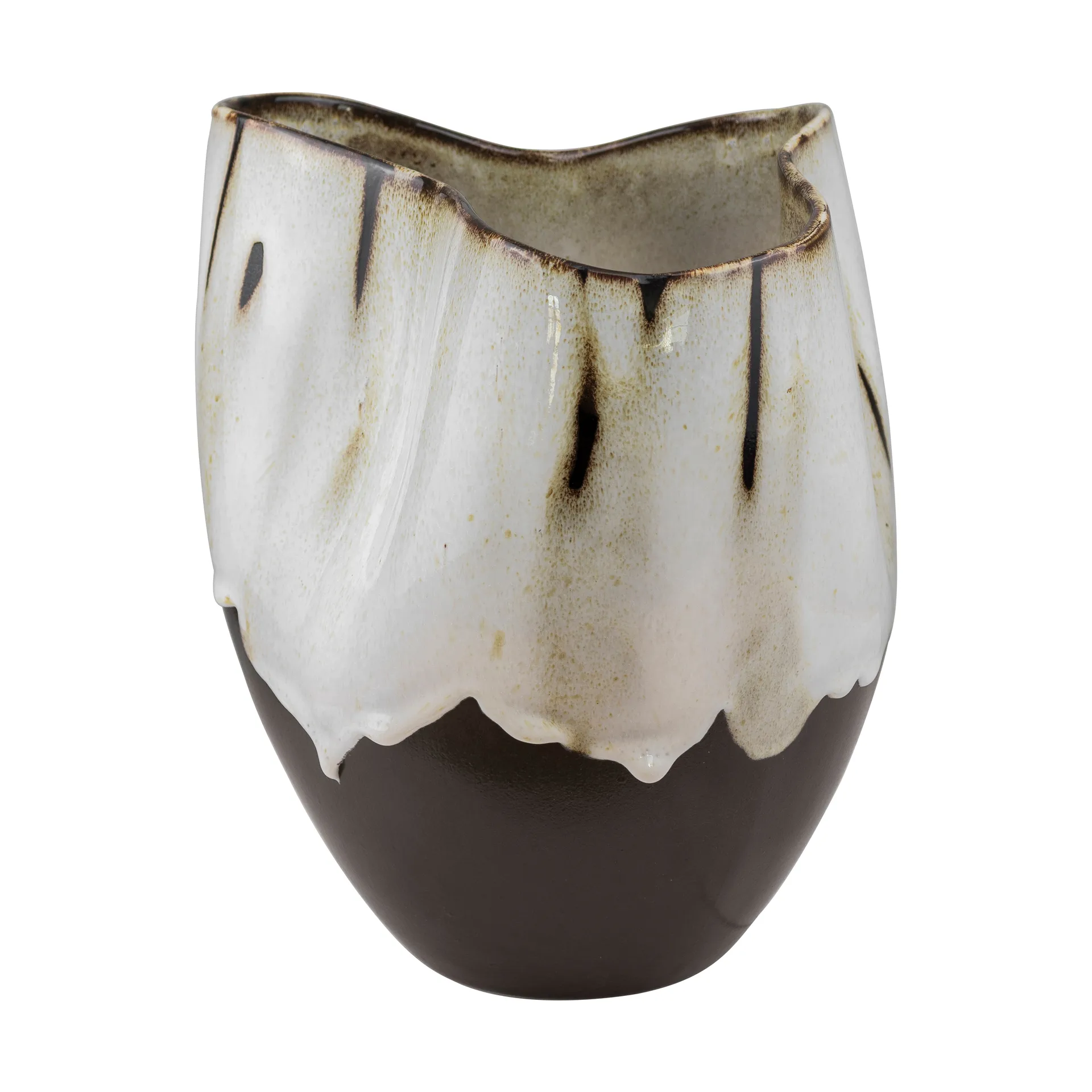 Vaso piccolo By Hand 24,5 cm, Off-white Mette Ditmer