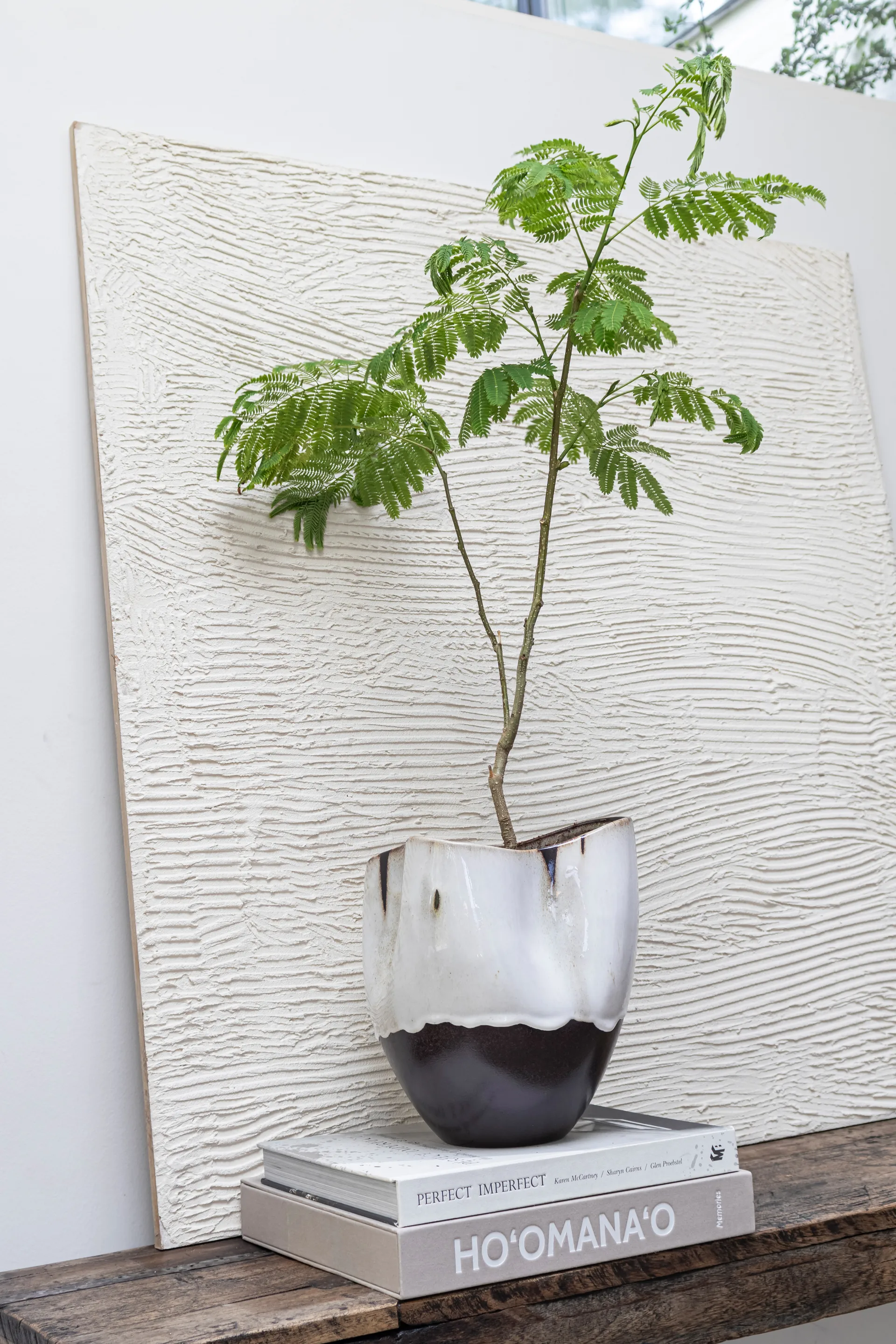 Vaso piccolo By Hand 24,5 cm, Off-white Mette Ditmer