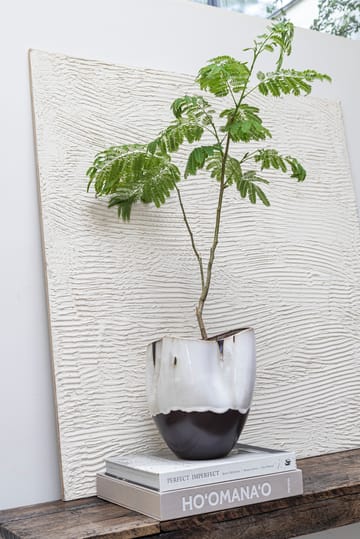 Vaso piccolo By Hand 24,5 cm - Off-white - Mette Ditmer